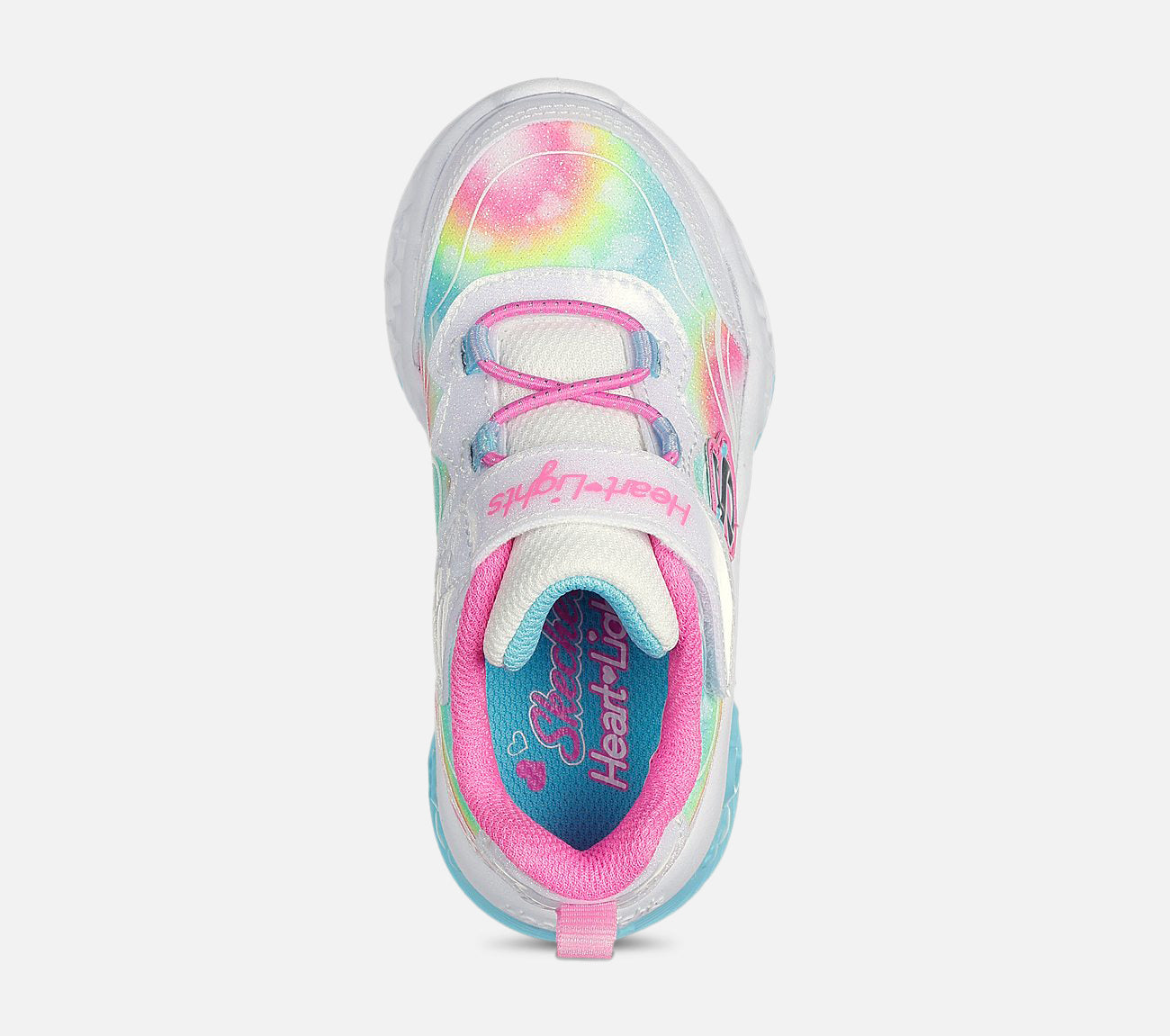 Girls FLUTTER HEART LIGHTS Shoe Skechers