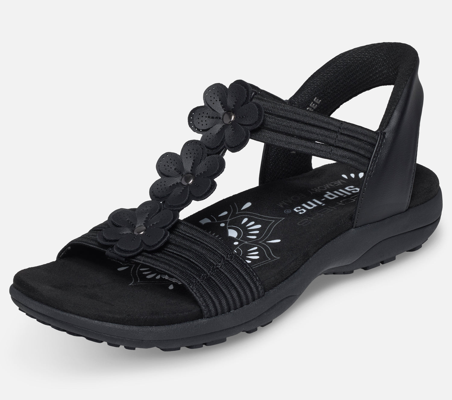 Slip-ins: Reggae Slim - Blooming Romance Sandal Skechers.no