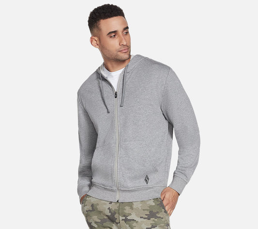 GO WALK Everywhere Full Zip Hoodie Clothes Skechers.no