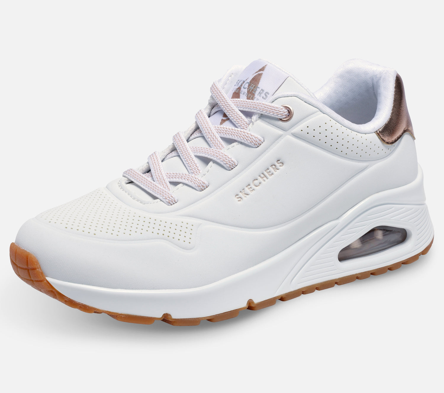 Wide Fit: Uno - Shimmer Away Shoe Skechers.no