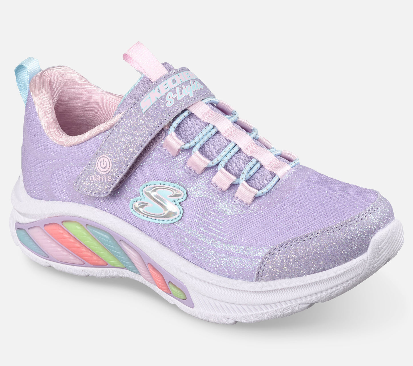 S-Lights: Rainbow Cruisers - Glitzy Glow Shoe Skechers.no