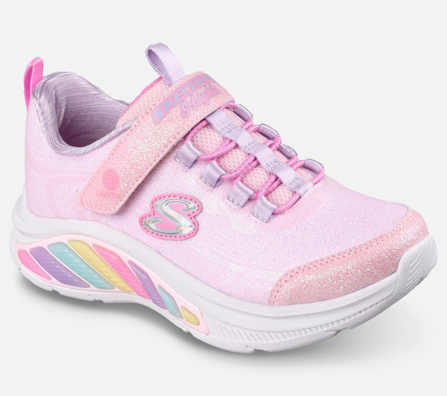 S-Lights: Rainbow Cruisers - Glitzy Glow Shoe Skechers.no