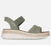 Sandaler med kilehæl