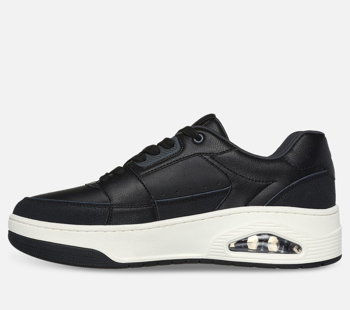 Uno Court - Low-Post | Svarte sneakers til herre - Kjøp her – Skechers.no