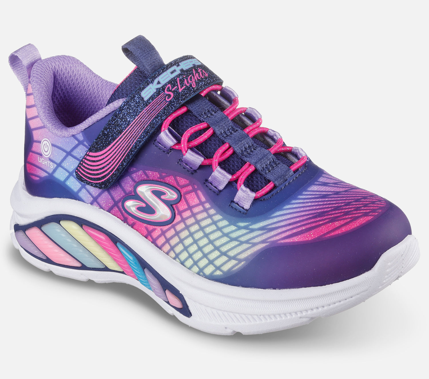 S-Lights: Rainbow Cruisers - Rainbow Reflectin Shoe Skechers.no