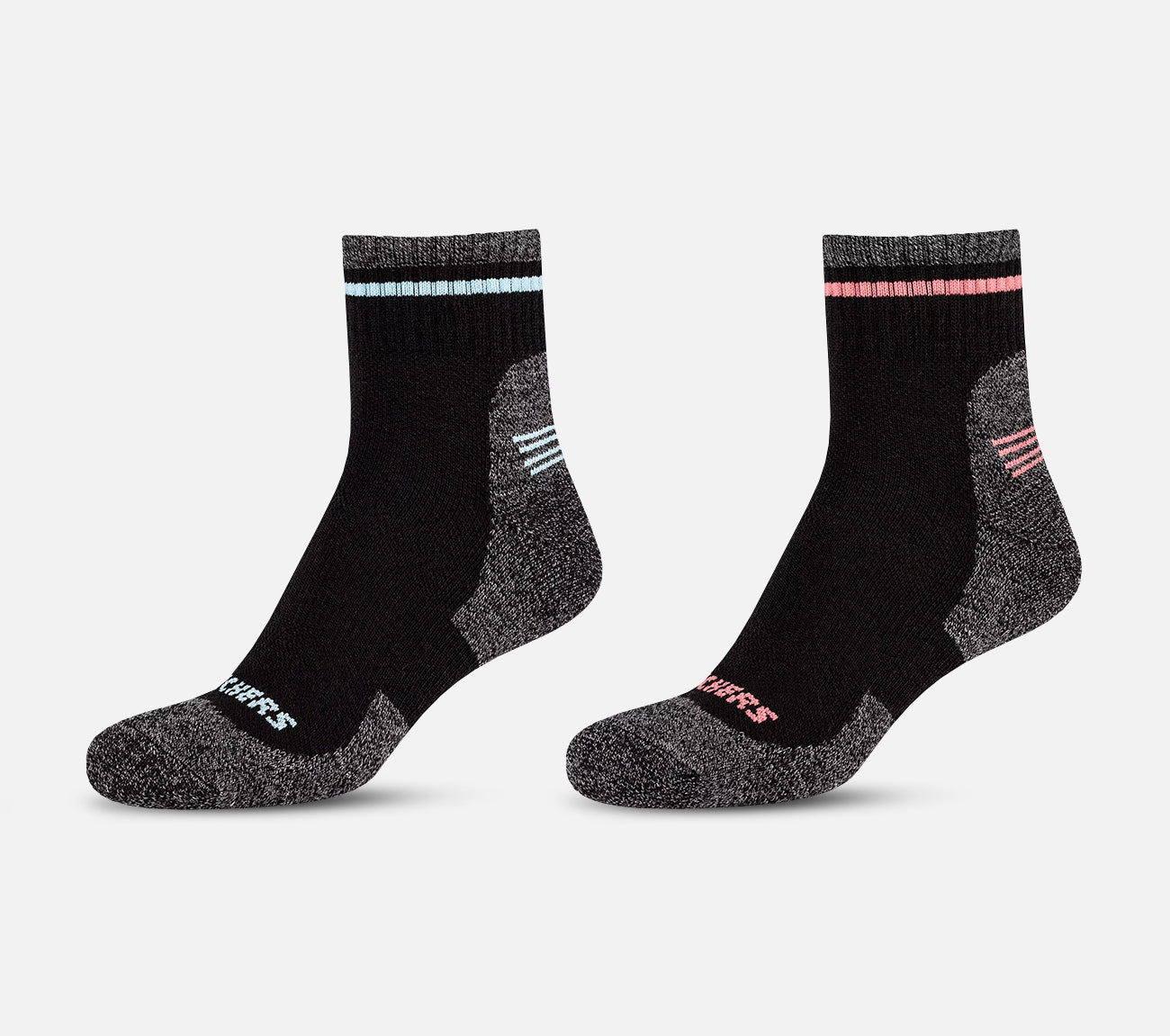 2 par korte Trail-sokker Sock Skechers