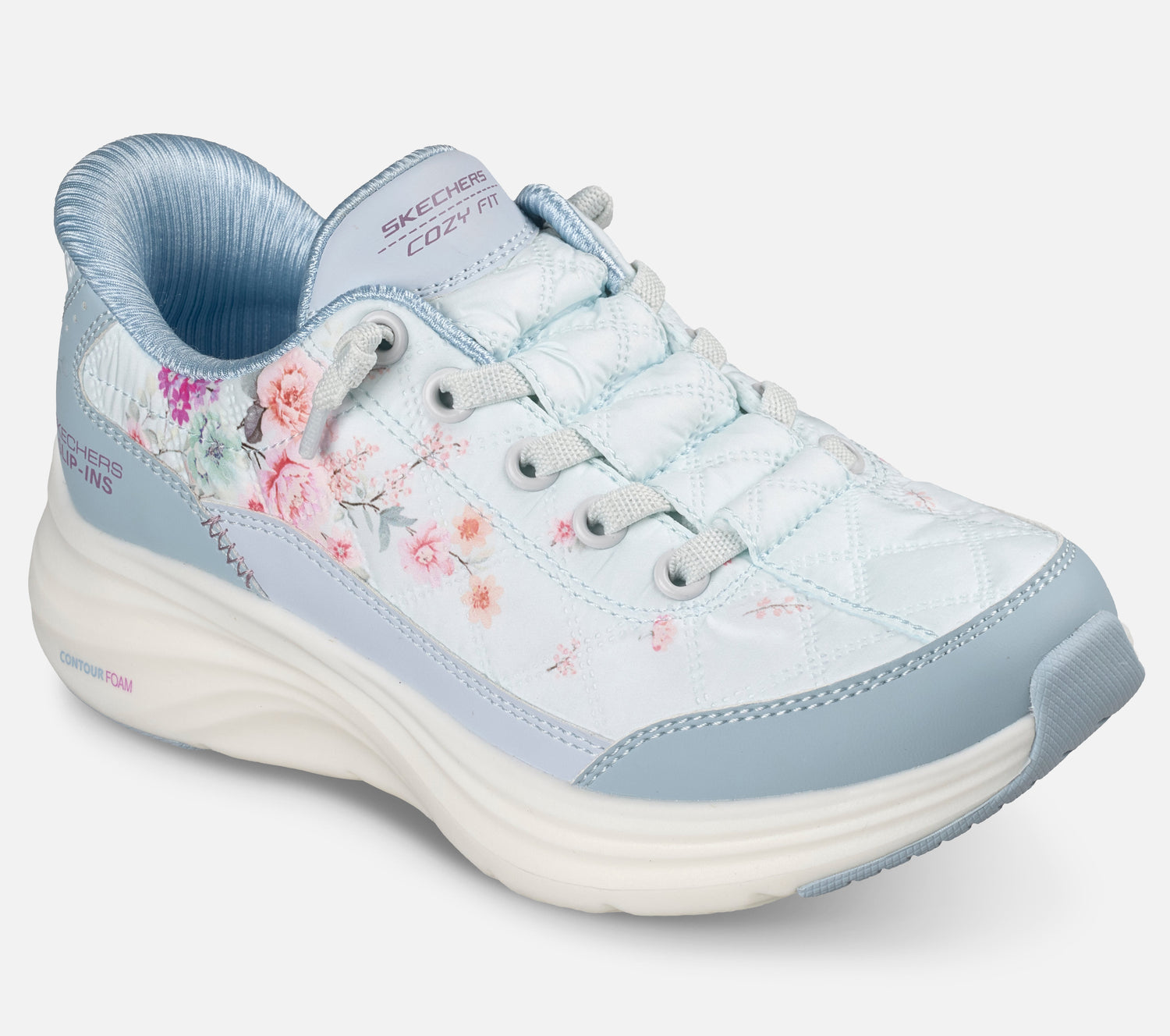 Slip-ins: Mommy & Me: Contour Foam - Cozy Fit Gentle Bloom Shoe Skechers.no