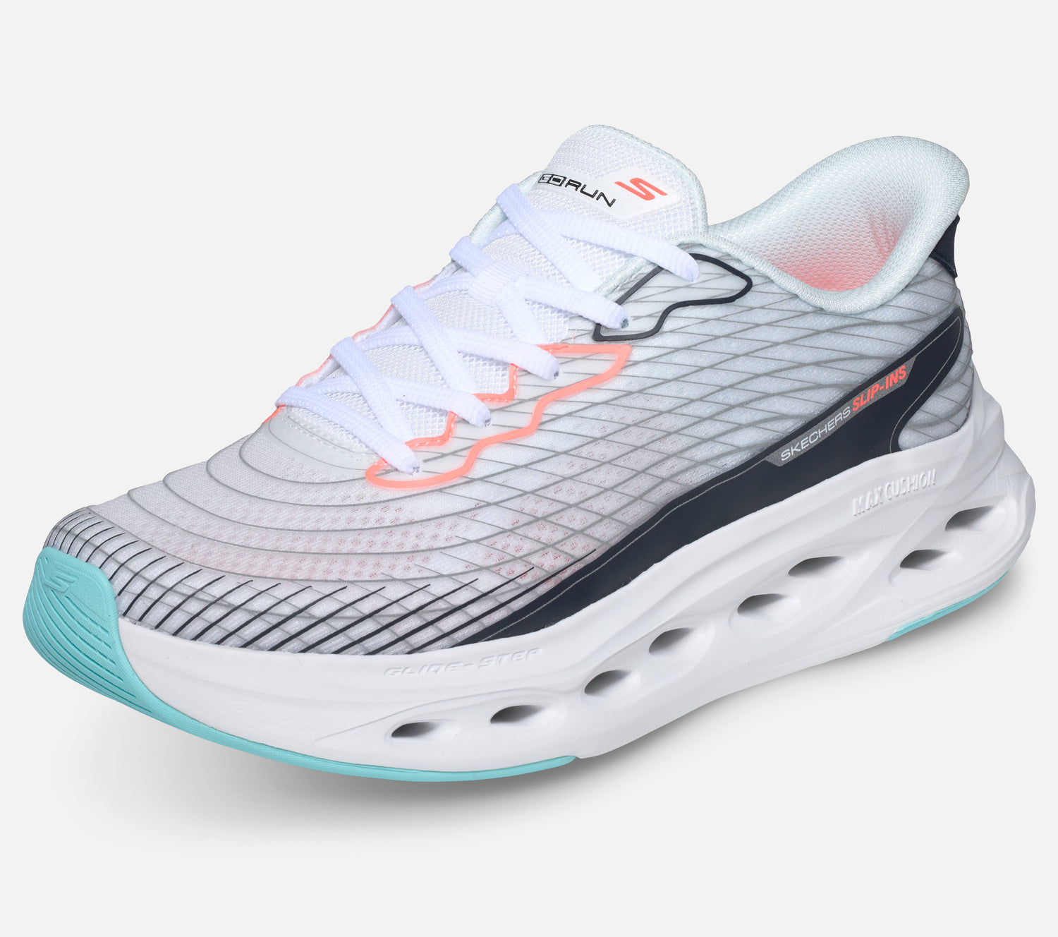 Slip-ins: Max Cushioning Glide-Step - Sapphire Shoe Skechers.no