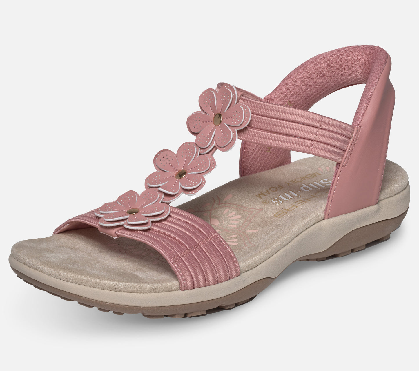 Slip-ins: Reggae Slim - Blooming Romance Sandal Skechers.no