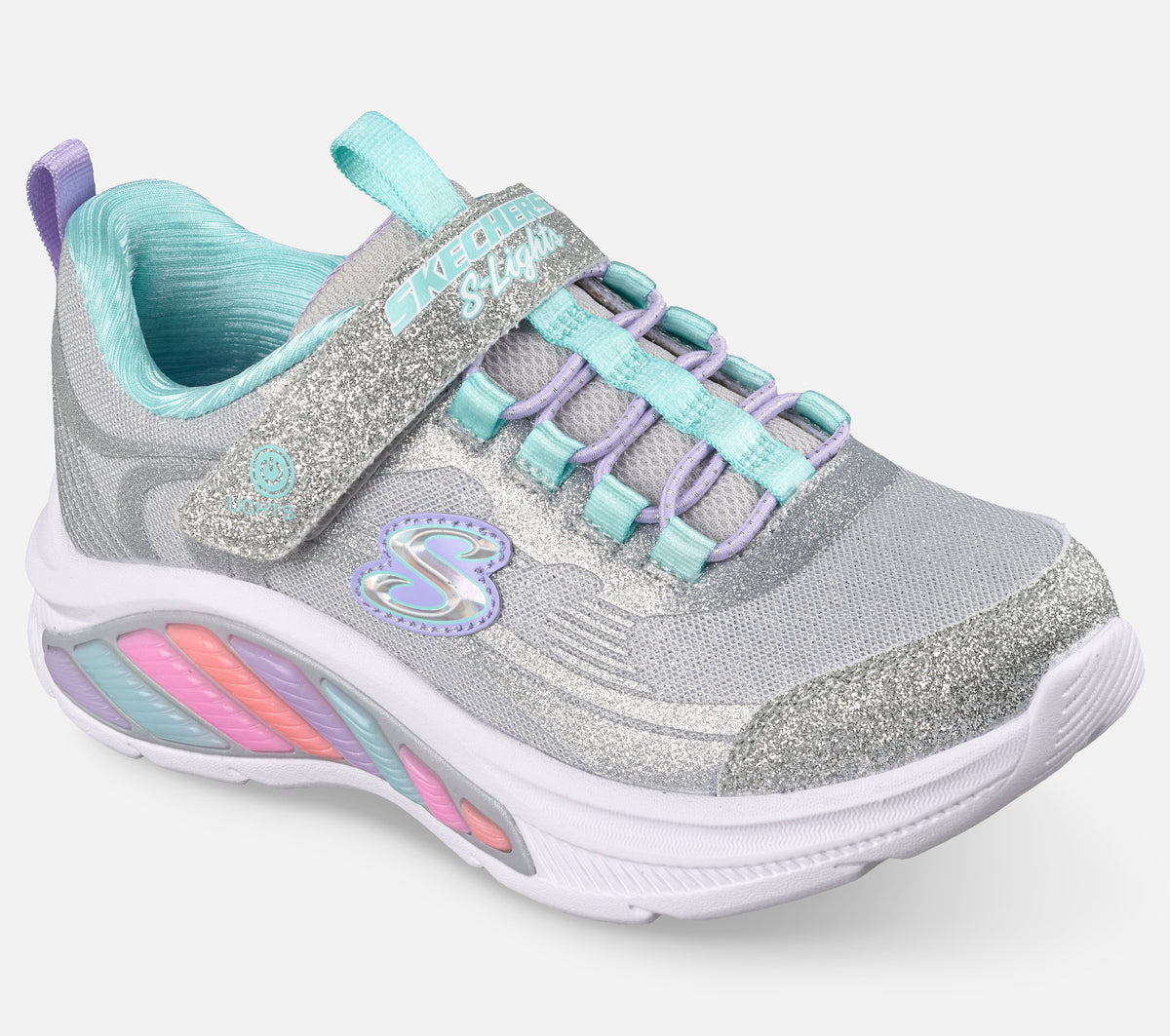 S-Lights: Rainbow Cruisers - Glitzy Glow Shoe Skechers.no