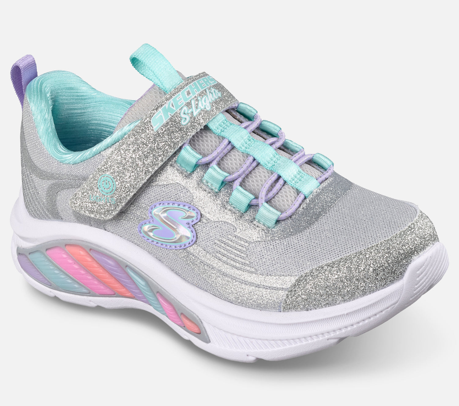 S-Lights: Rainbow Cruisers - Glitzy Glow Shoe Skechers.no