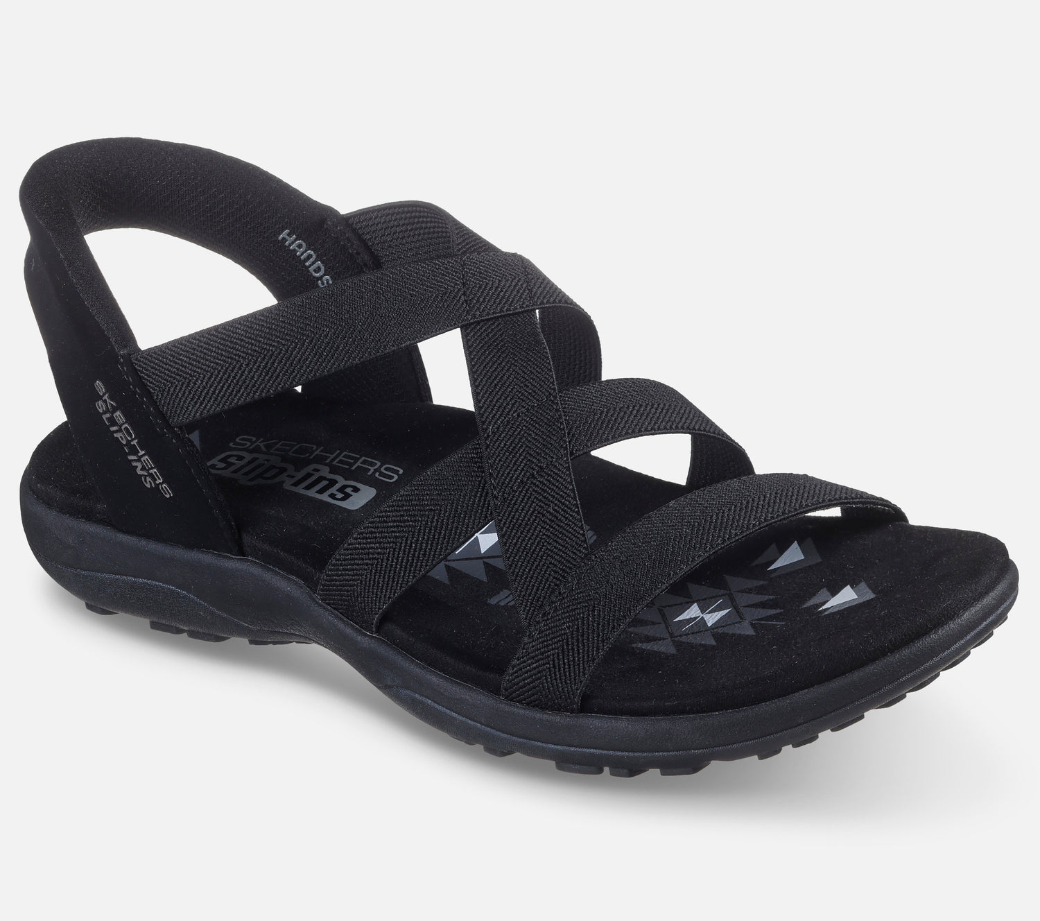 Wide Fit: Slip-ins: Reggae Slim - Stretch Flex Sandal Skechers.no