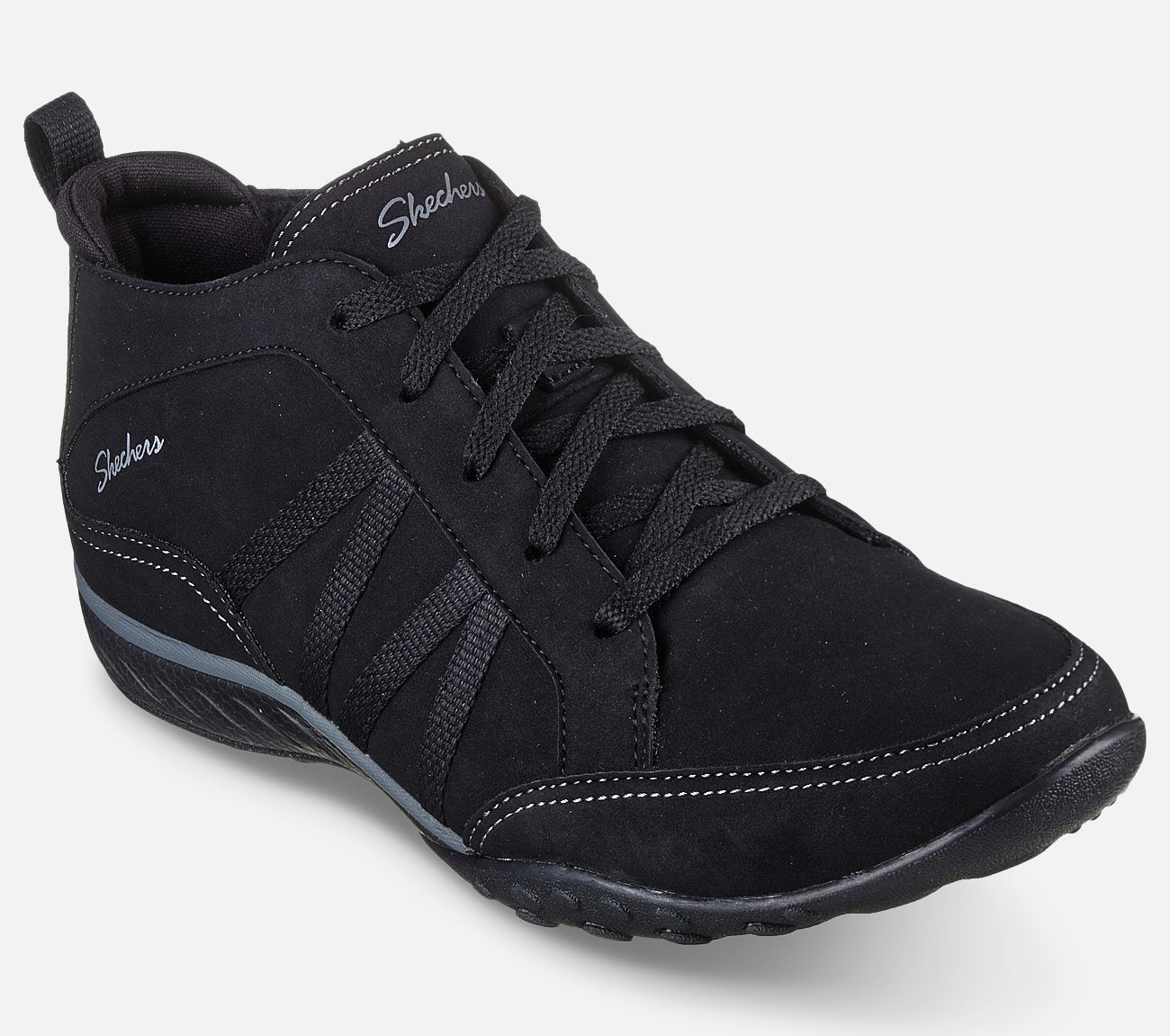 Relaxed Fit: Breathe-Easy - Friendly Ties Shoe Skechers.no