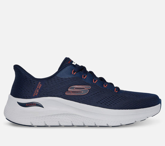 Skechers Arch Fit 2.0 | Marineblå Slip-ins herre - Kjøp her – Skechers.no