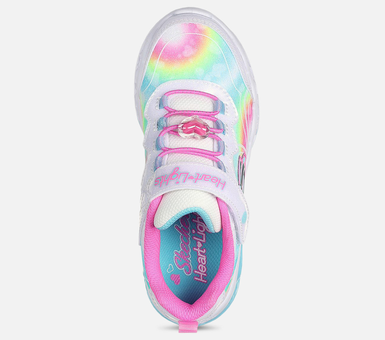 Flutter Heart Lights - Groovy Swirl Shoe Skechers