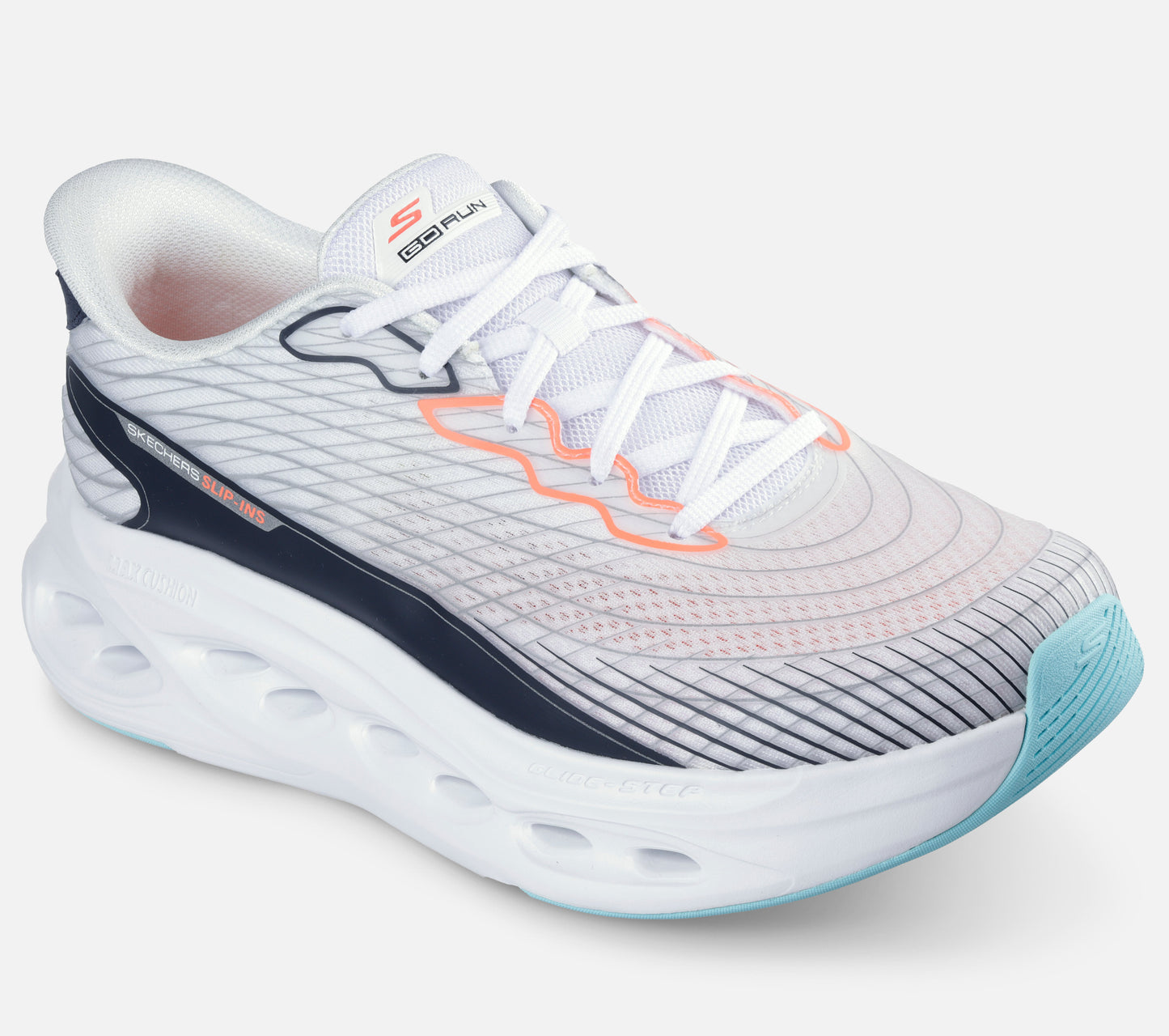 Slip-ins: Max Cushioning Glide-Step - Sapphire Shoe Skechers.no