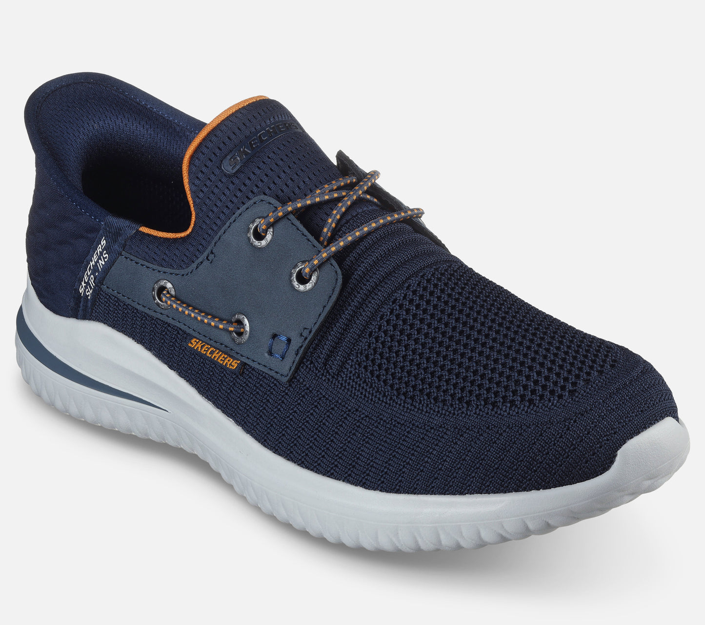 Wide Fit: Slip-ins: Delson 3.0 - Roth Shoe Skechers.no