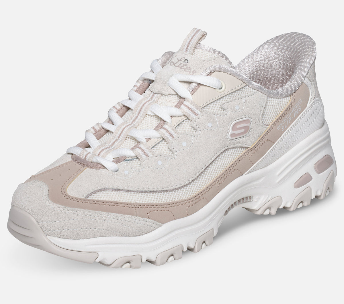 Slip-ins: D'Lites - Vintage Haze Shoe Skechers.no