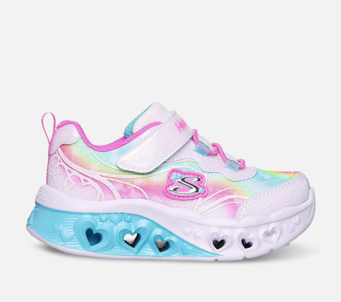 Girls FLUTTER HEART LIGHTS Shoe Skechers