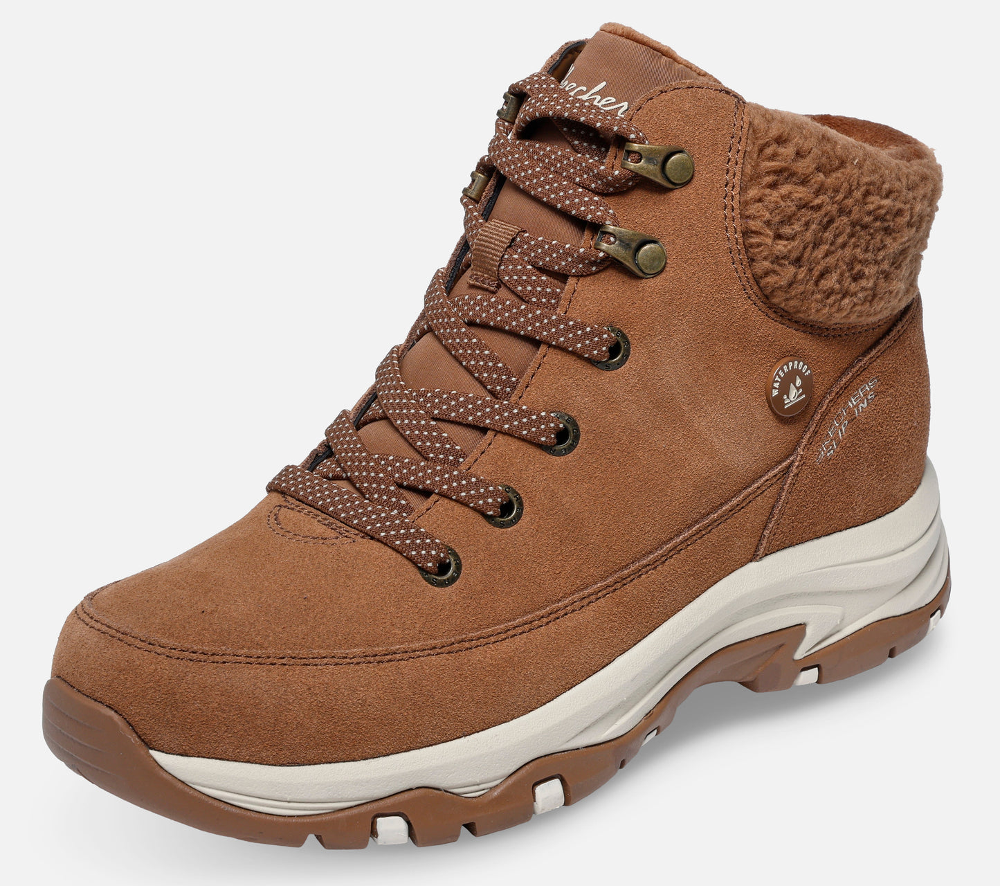 Relaxed Fit: Slip-ins: Trego - Snow Breeze - Waterproof Skechers.no