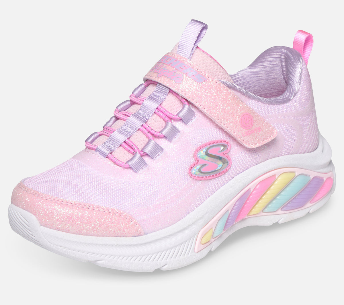 S-Lights: Rainbow Cruisers - Glitzy Glow Shoe Skechers.no