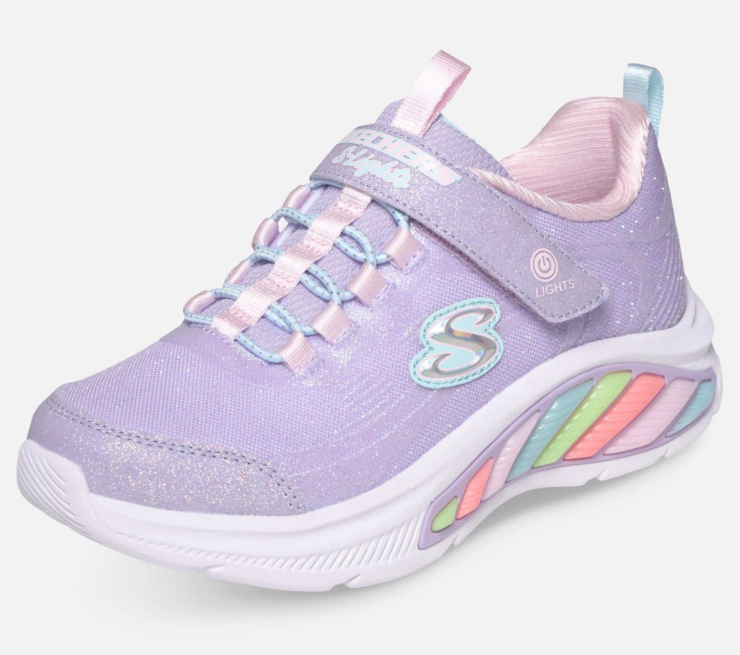 S-Lights: Rainbow Cruisers - Glitzy Glow Shoe Skechers.no