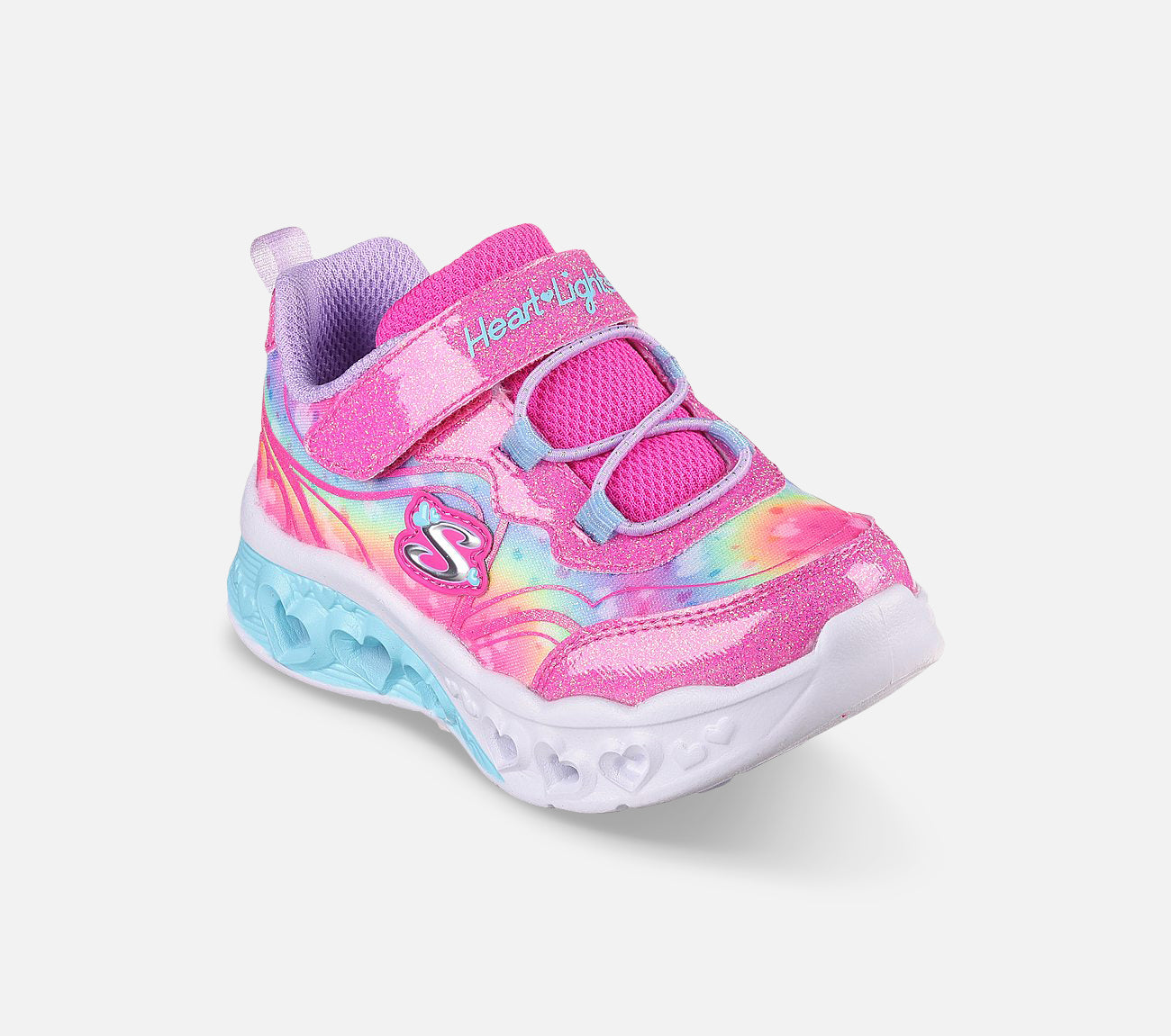 Girls FLUTTER HEART LIGHTS Shoe Skechers