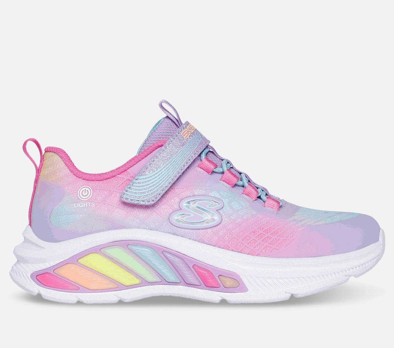 S-Lights: Rainbow Cruisers - Rainbow Reflectin Shoe Skechers.no