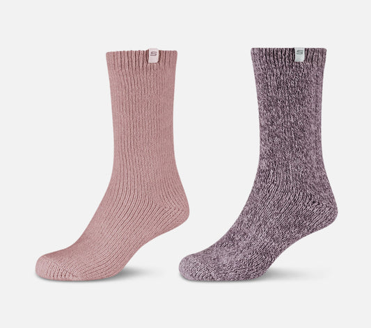 2 par Casual Cosy glitter sokker Sock Skechers
