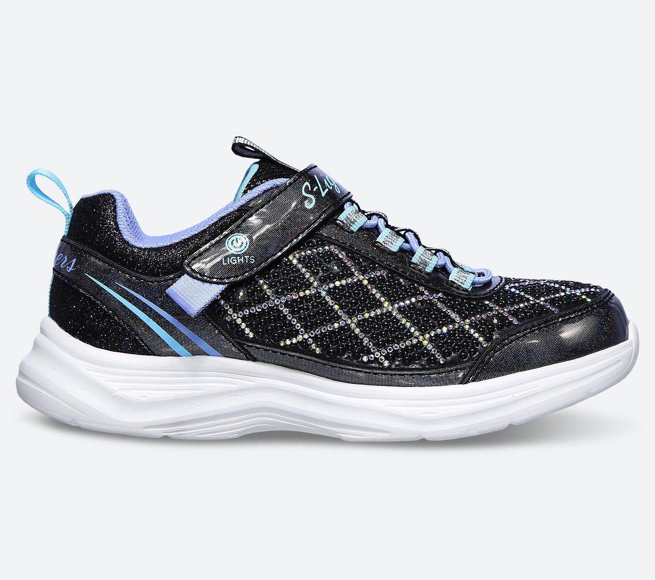 S-Lights Glimmer Kicks - Sophisticated Shine Shoe Skechers