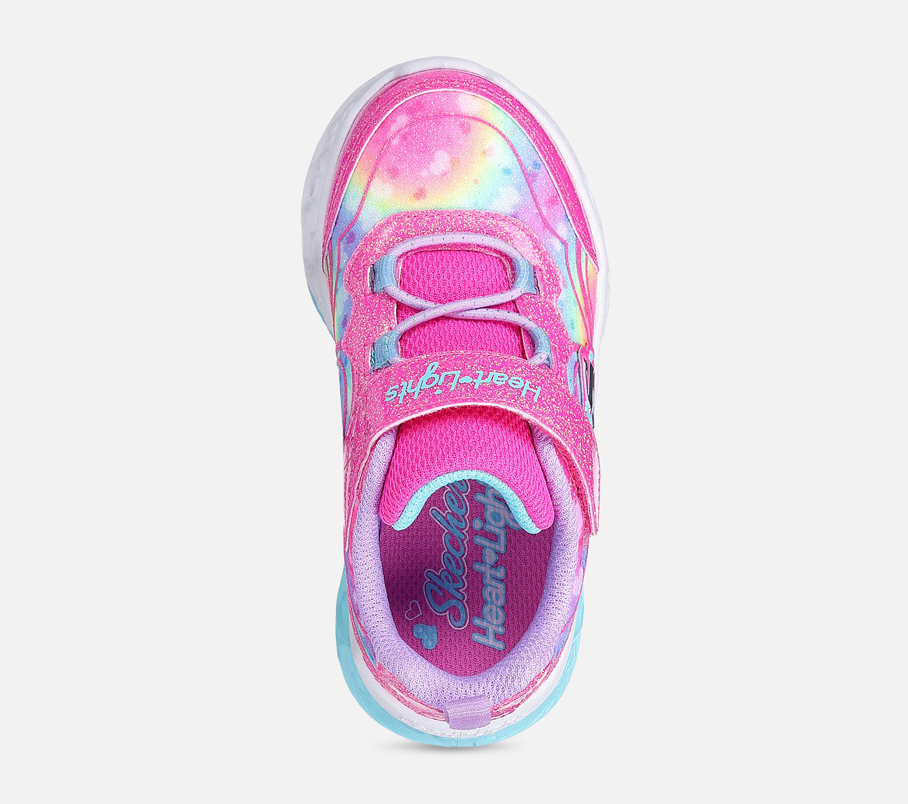 Girls FLUTTER HEART LIGHTS Shoe Skechers