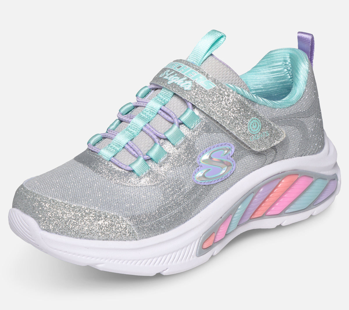 S-Lights: Rainbow Cruisers - Glitzy Glow Shoe Skechers.no