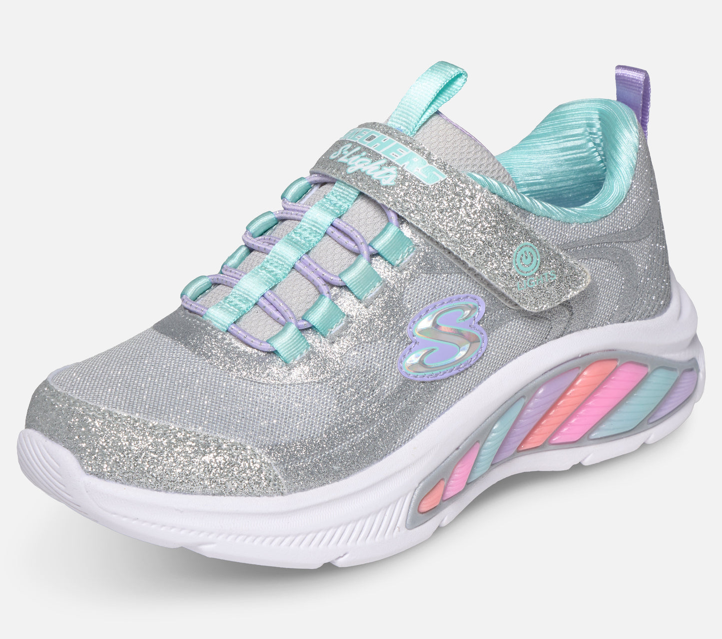 S-Lights: Rainbow Cruisers - Glitzy Glow Shoe Skechers.no