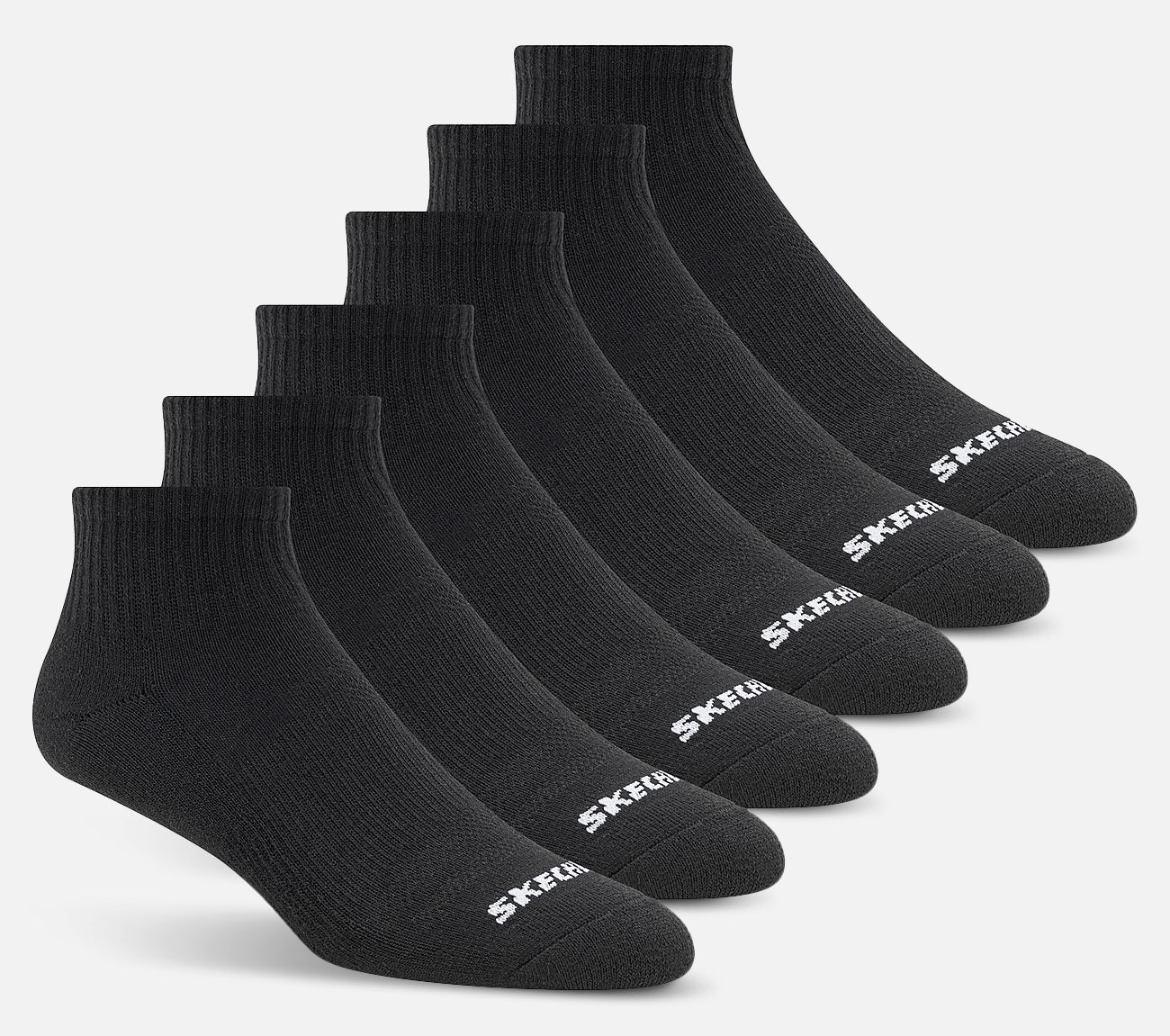 6-pakning Core Quarter-sokker Sock Skechers.no