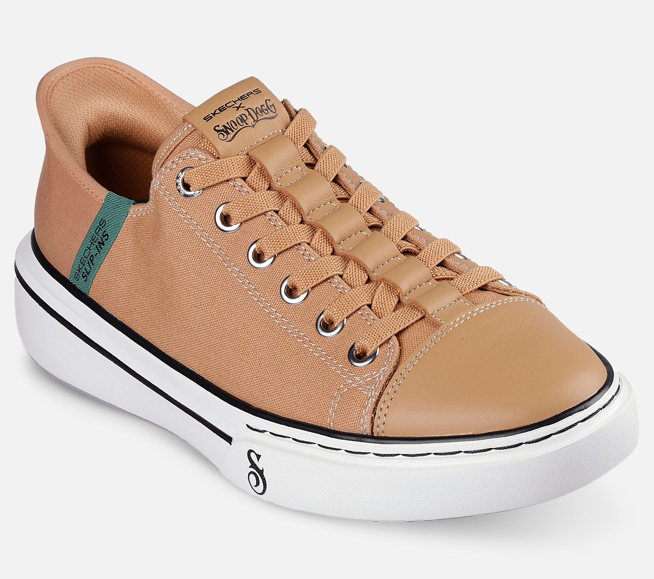 Snoop Dogg: Slip-ins: Snoop One - Low Dogg Canvas Shoe Skechers.no