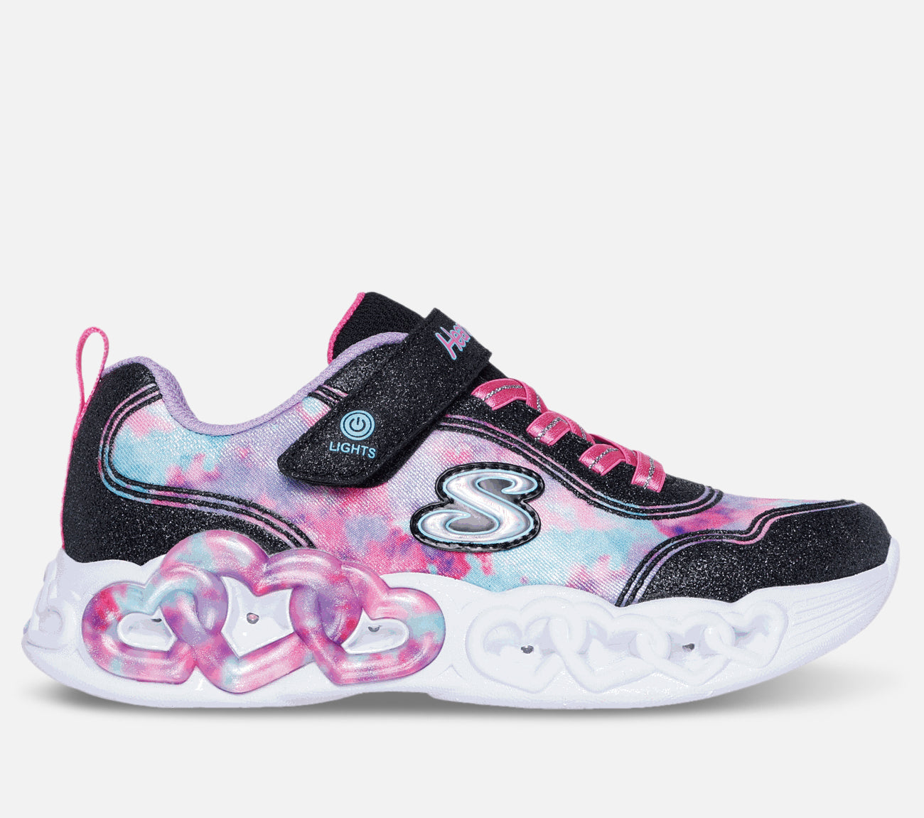 Infinite Heart Lights - Color Lovin Shoe Skechers.no