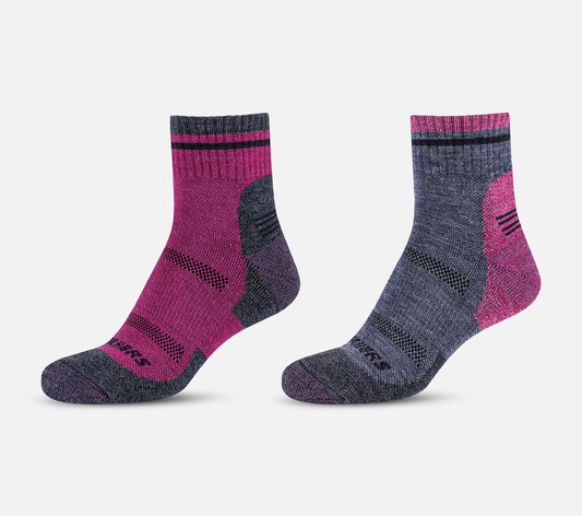 2 par korte Trail-sokker Socks Wome Skechers