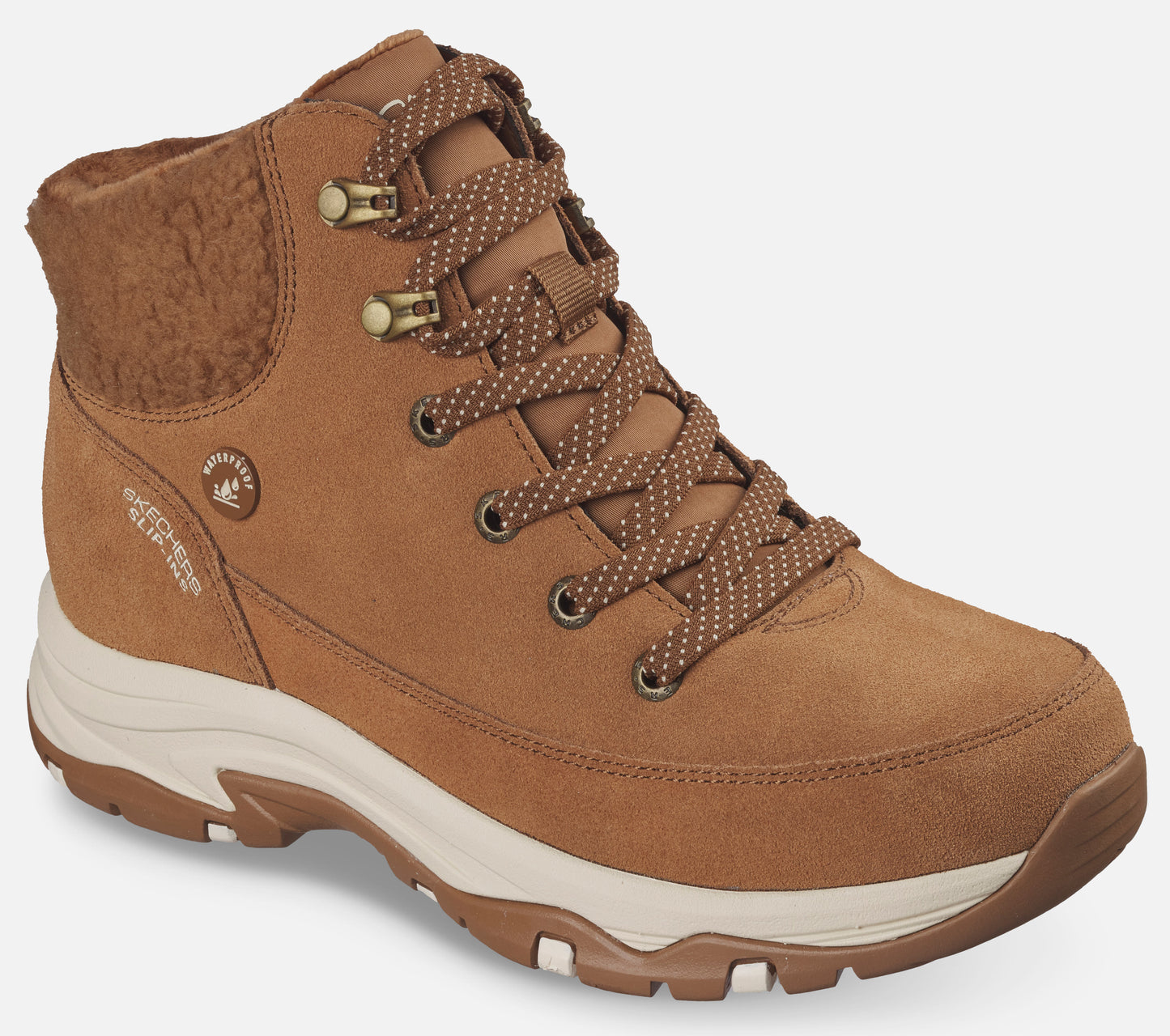 Relaxed Fit: Slip-ins: Trego - Snow Breeze - Waterproof Skechers.no