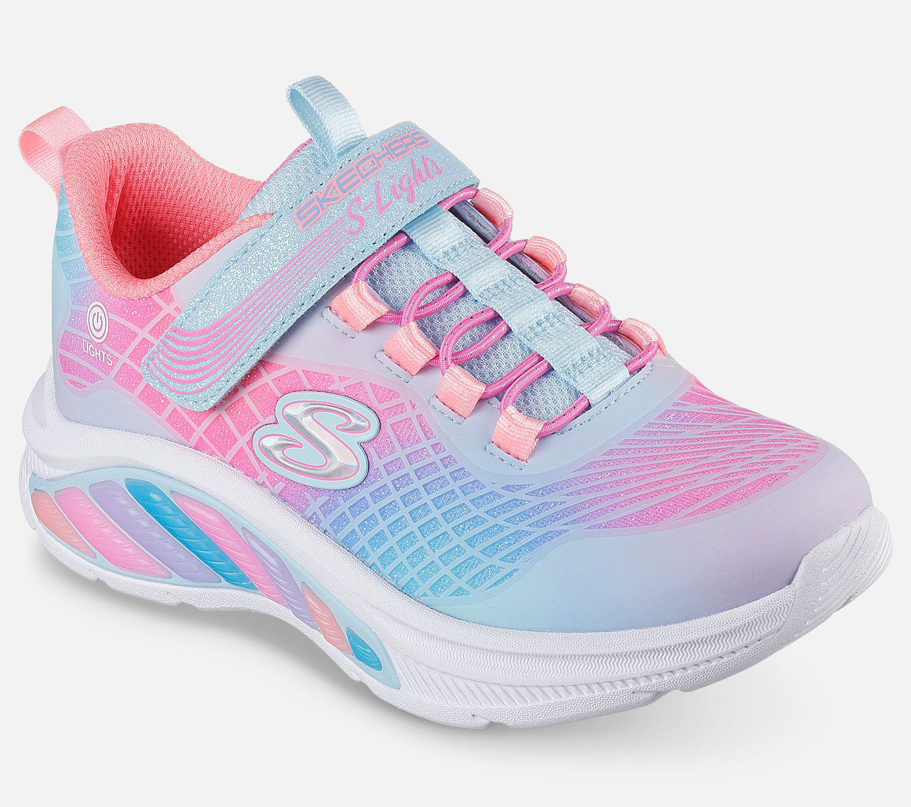 S-Lights: Rainbow Cruisers - Rainbow Reflectin Shoe Skechers.no
