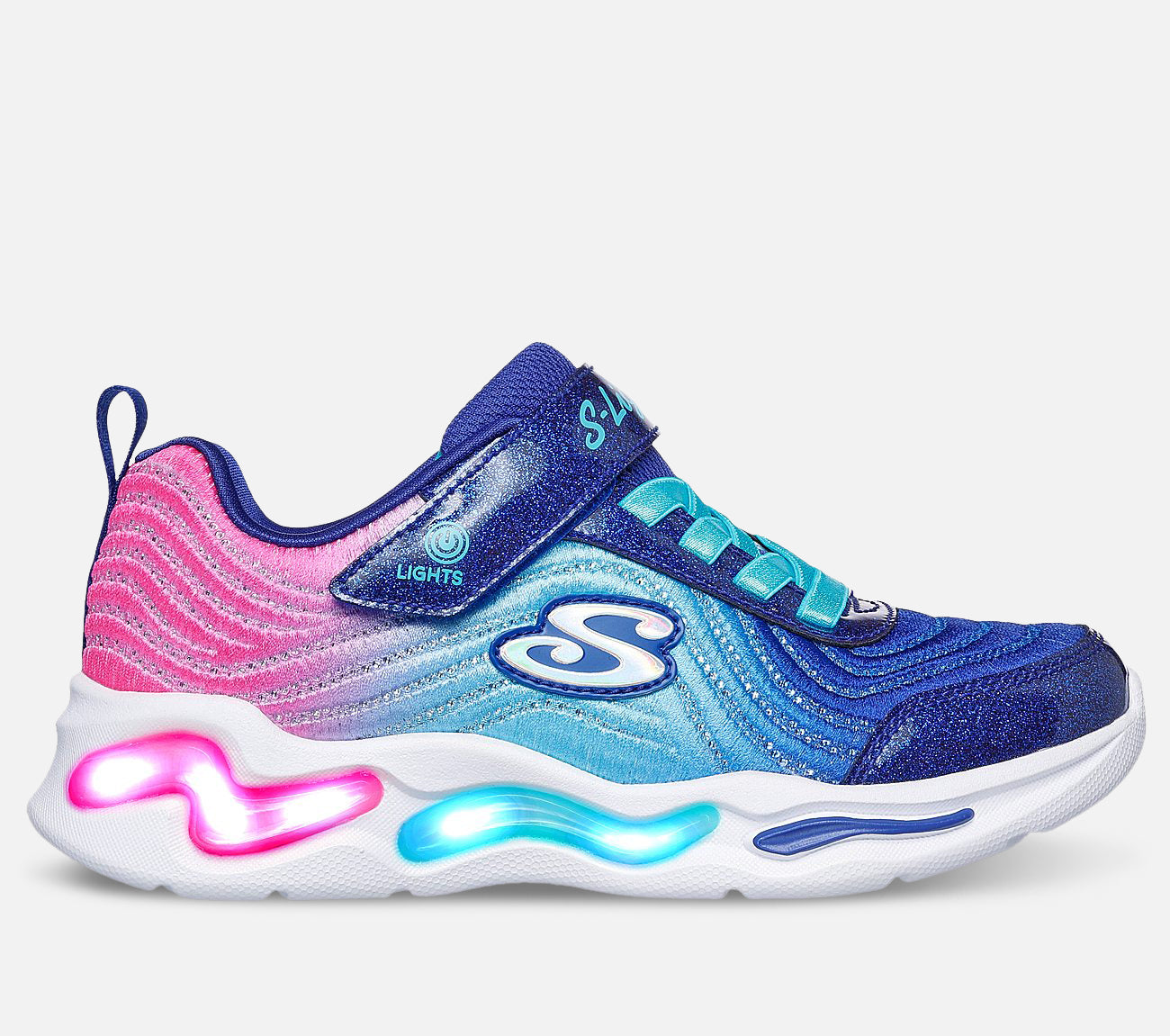 S-Lights: Wavy Beams - Ombre Express Shoe Skechers.no