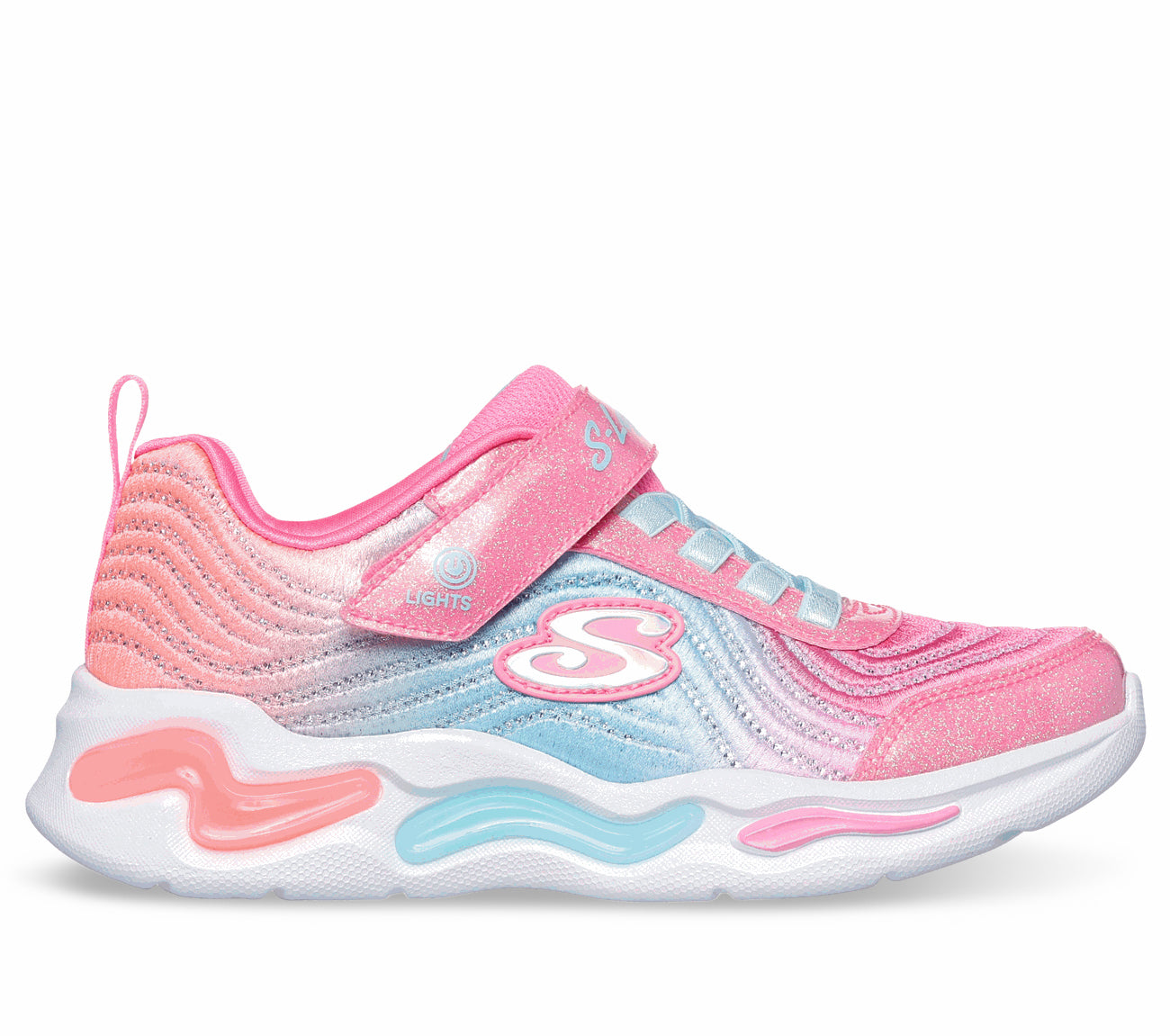 S-Lights: Wavy Beams - Ombre Express Shoe Skechers.no