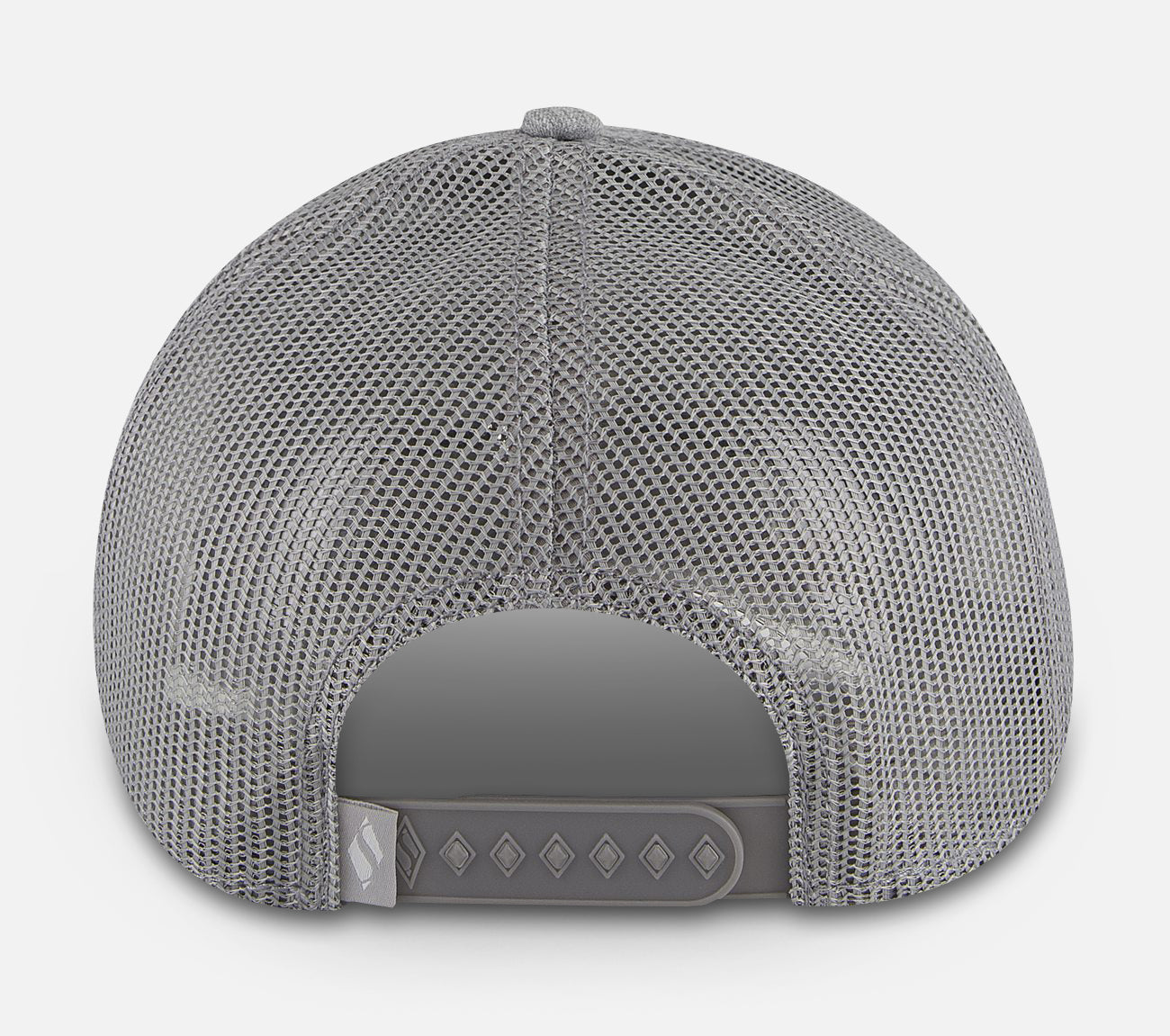 Cap - Heather Gray Trucker W/Diamond Hat Hat Skechers