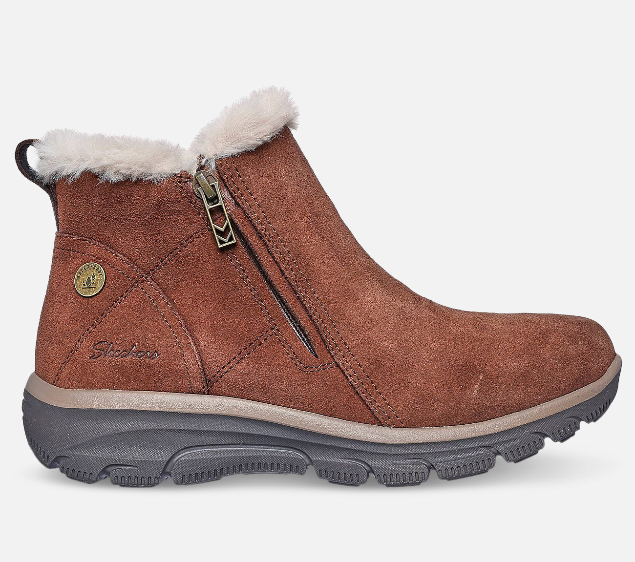 Relaxed Fit: Easy Going - High Zip 2 - Waterproof Boot Skechers.no