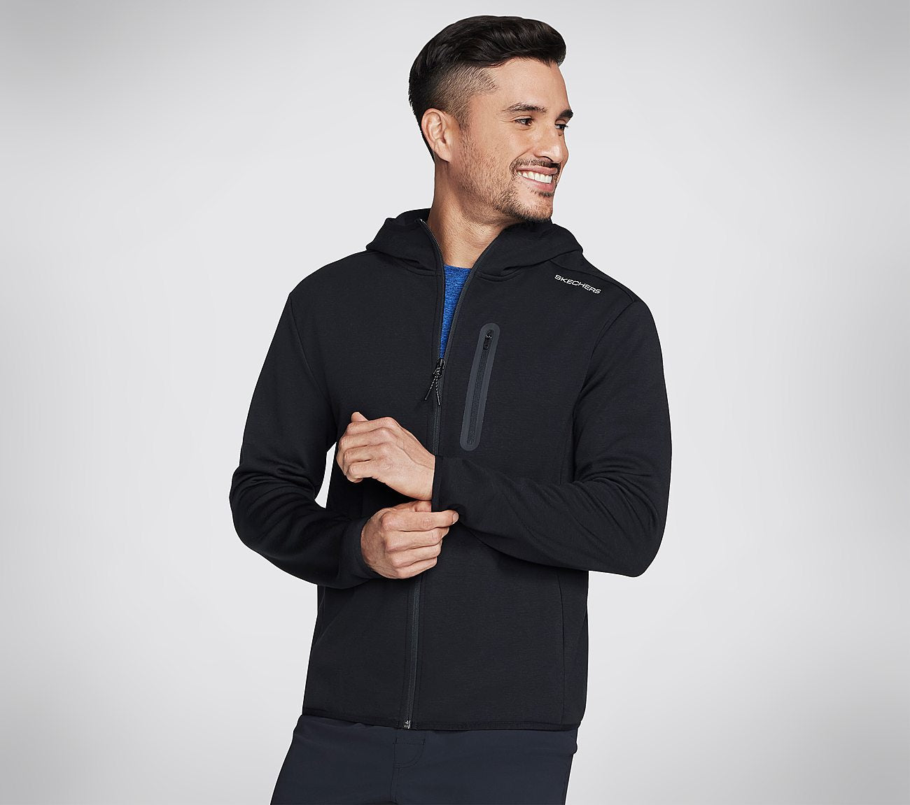 Skech Cloud Thermal Full Zip Hoodie Clothes Skechers.no