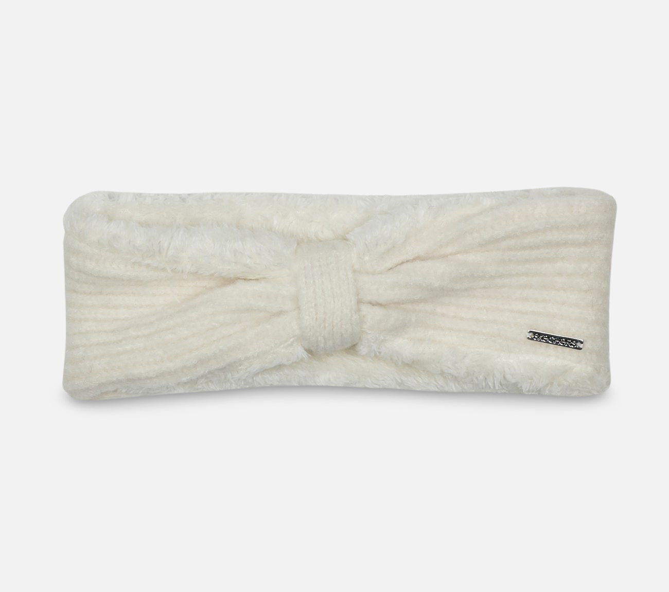 Ribbed Knit Bow Headwrap